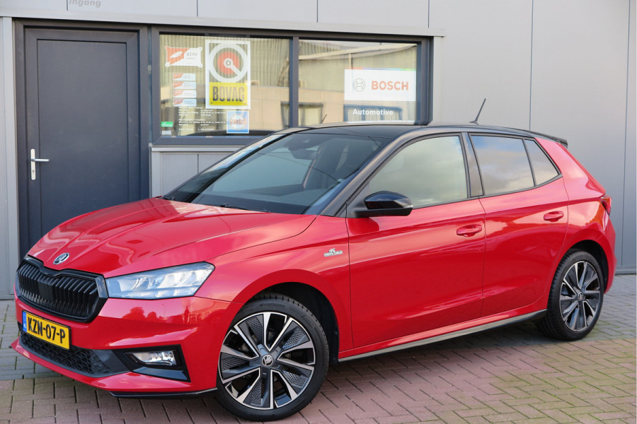 Škoda Fabia 1.0 TSI 70kw 95pk Monte Carlo , Led (Skoda crystal lighting)  , Bi-color, Virtual cockpit, Sportstoelen,Keyless entry/start, Navi via Smartlink, Cruisecontrol, PDC, Camera , LMV. etc.