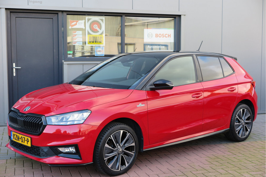 Škoda Fabia 1.0 TSI 70kw 95pk Monte Carlo , Led (Skoda crystal lighting)  , Bi-color, Virtual cockpit, Sportstoelen,Keyless entry/start, Navi via Smartlink, Cruisecontrol, PDC, Camera , LMV. etc.
