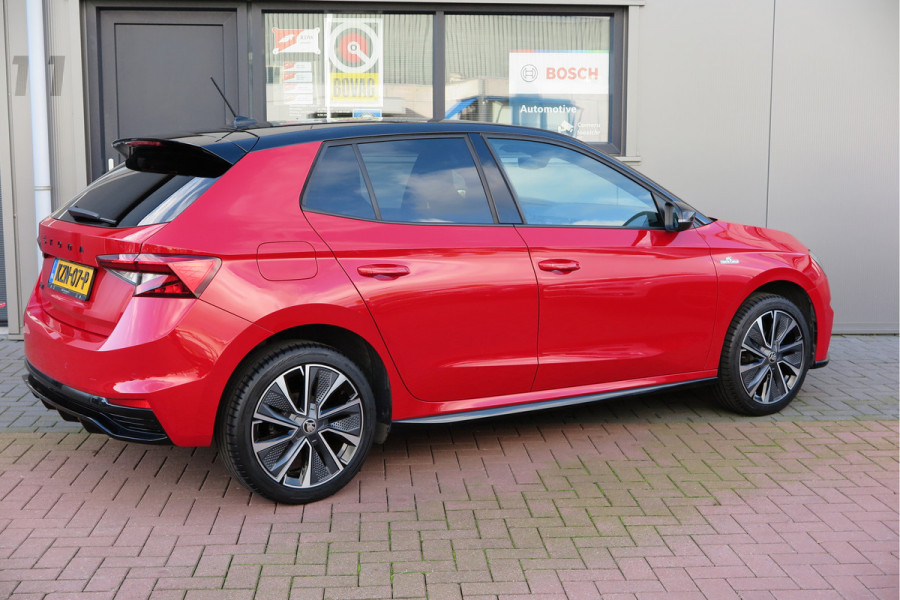 Škoda Fabia 1.0 TSI 70kw 95pk Monte Carlo , Led (Skoda crystal lighting)  , Bi-color, Virtual cockpit, Sportstoelen,Keyless entry/start, Navi via Smartlink, Cruisecontrol, PDC, Camera , LMV. etc.