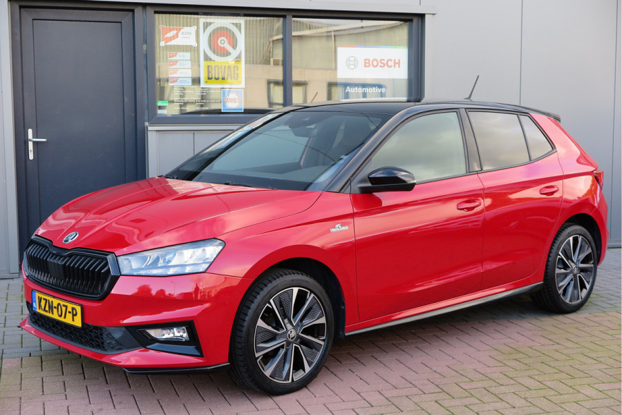 Škoda Fabia 1.0 TSI 70kw 95pk Monte Carlo , Led (Skoda crystal lighting)  , Bi-color, Virtual cockpit, Sportstoelen,Keyless entry/start, Navi via Smartlink, Cruisecontrol, PDC, Camera , LMV. etc.