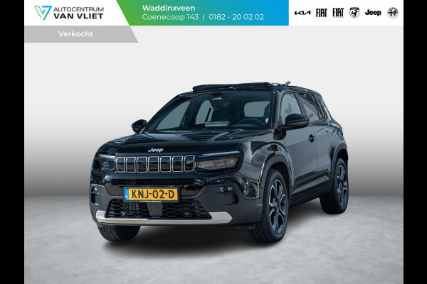 Jeep Avenger 1.2 e-Hybrid Summit | Actieprijs! | Winter Pack | Schuif/Kanteldak | Infotainment &Convenience Pack
