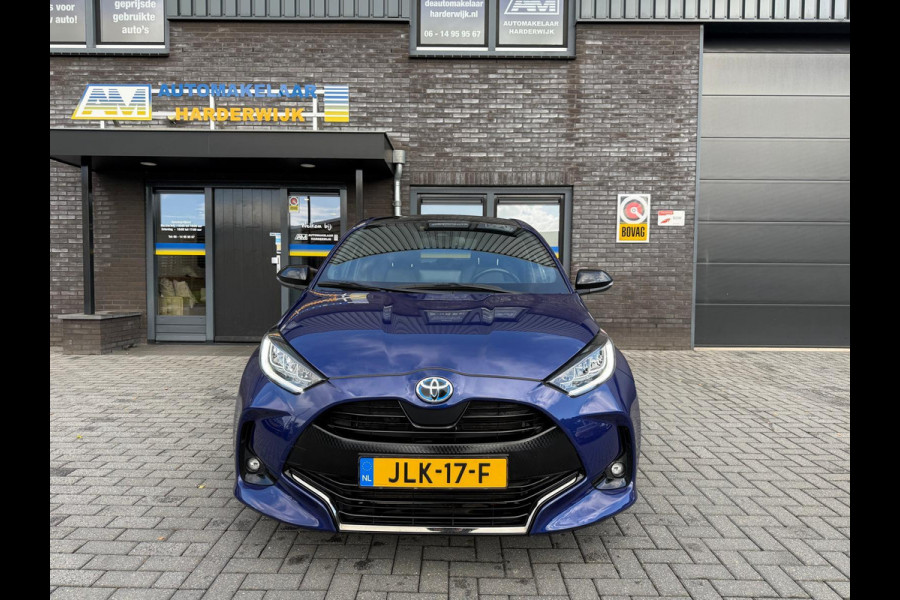 Toyota Yaris 1.5 Hybrid Launch Edition | 3/6/12MND GARANTIE | AUTOMAAT | PANO | LED | CAMERA | CARPLAY | LEDER | NAVI | CRUISE | LANE |