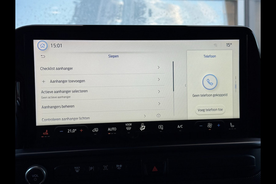 Ford Transit Custom 320 2.0 TDCI 136pk L2H1 Limited | Trekhaak | Navi | LED | Keyfree | Stoelverw. | CarPlay | Camera | 16 inch