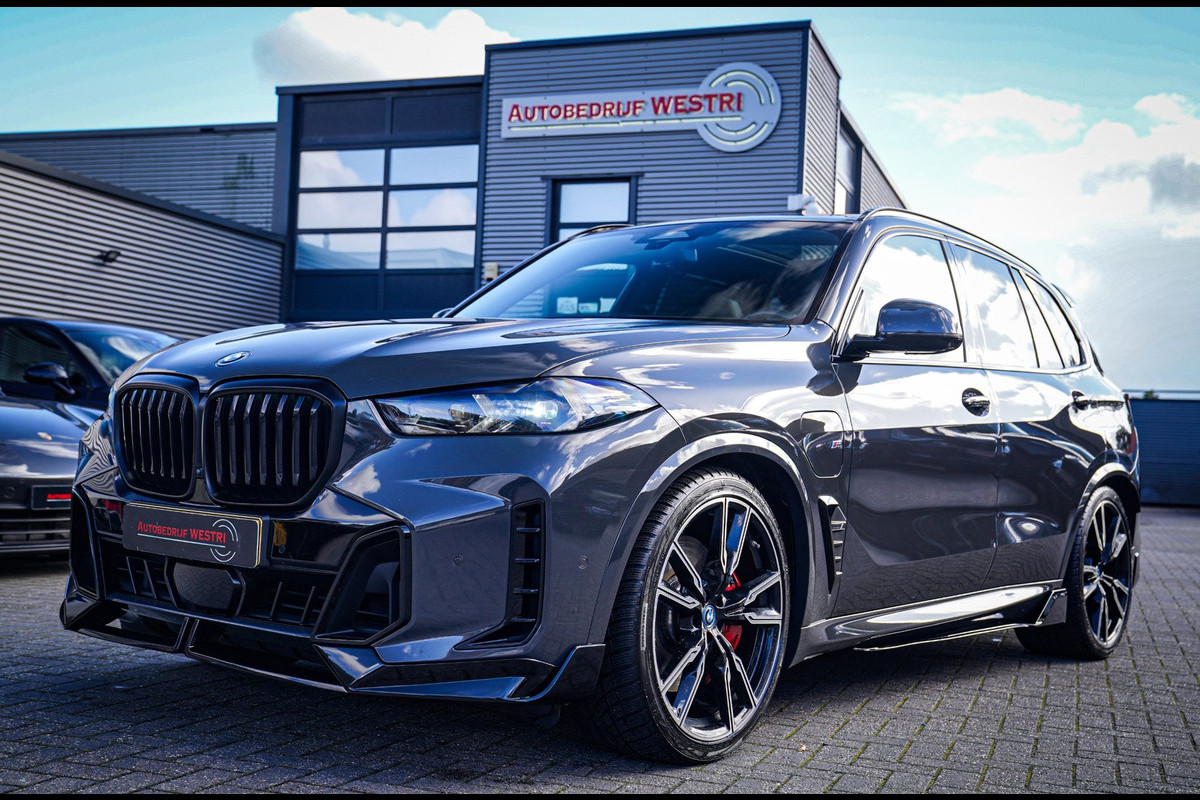 BMW X5 XDrive50e High Executive | X5M Kuipstoelen | Driving assistant Prof | HuD | Dravit Grau | Luchtvering | Stoelverkoeling |