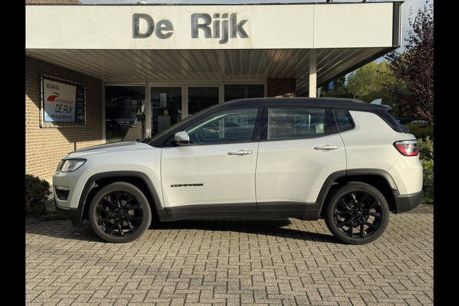 Jeep Compass 1.3T Night Eagle Liberty Edition | Navi, Camera, Carplay/Android, Cruise, 19'' LMV, Half Leder | Dealeronderhouden |