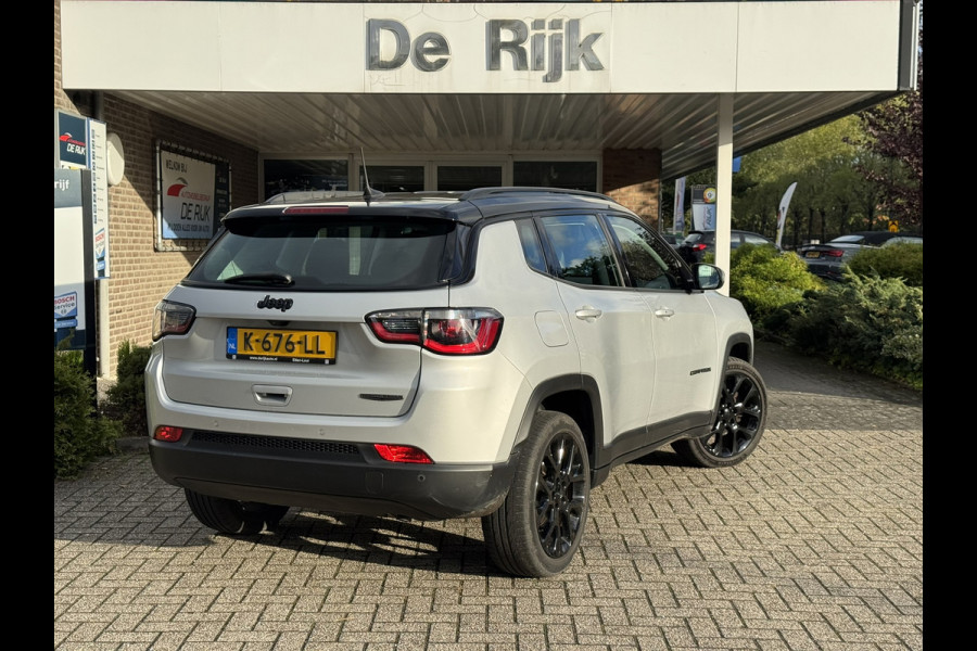 Jeep Compass 1.3T Night Eagle Liberty Edition | Navi, Camera, Carplay/Android, Cruise, 19'' LMV, Half Leder | Dealeronderhouden |