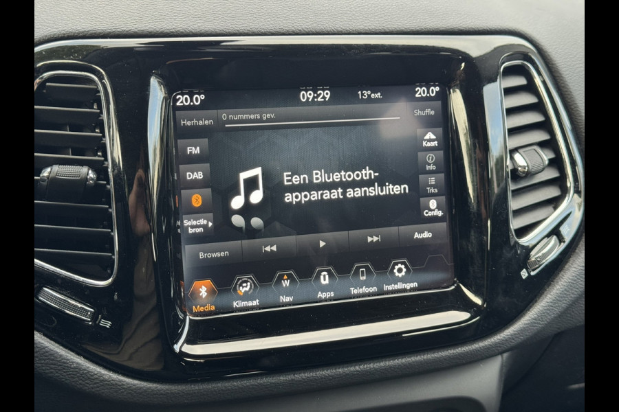 Jeep Compass 1.3T Night Eagle Liberty Edition | Navi, Camera, Carplay/Android, Cruise, 19'' LMV, Half Leder | Dealeronderhouden |