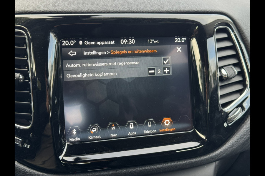Jeep Compass 1.3T Night Eagle Liberty Edition | Navi, Camera, Carplay/Android, Cruise, 19'' LMV, Half Leder | Dealeronderhouden |