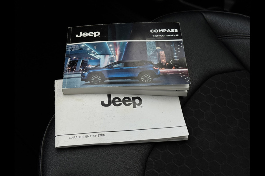 Jeep Compass 1.3T Night Eagle Liberty Edition | Navi, Camera, Carplay/Android, Cruise, 19'' LMV, Half Leder | Dealeronderhouden |