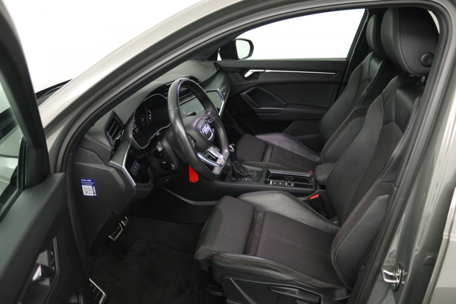 Audi Q3 35 TFSI S Line Pro Line S (TREKHAAK, STOELVERWARMING, CAMERA, CLIMA, CRUISE, LED, ELEKT. STOELEN)
