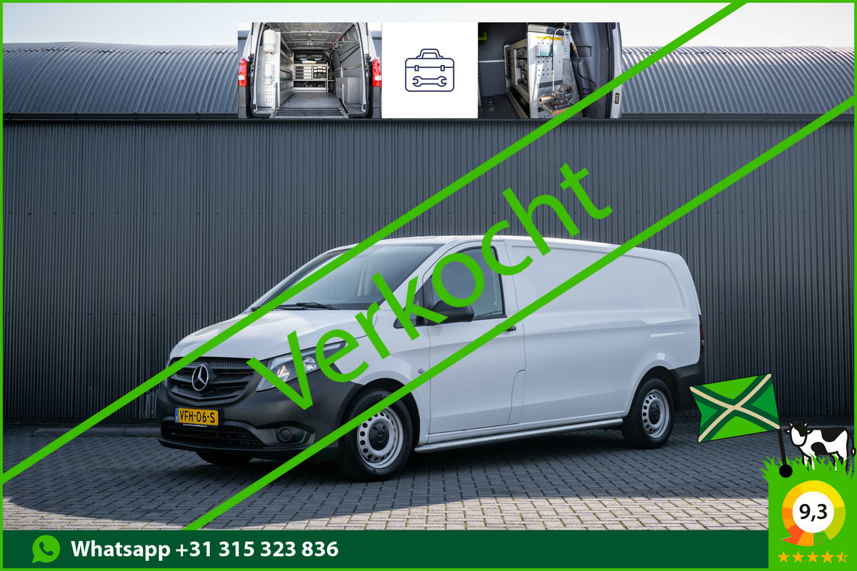 Mercedes-Benz Vito 111 CDI | Volledig ingericht | 3-Zits | Camera | Navi | Airco
