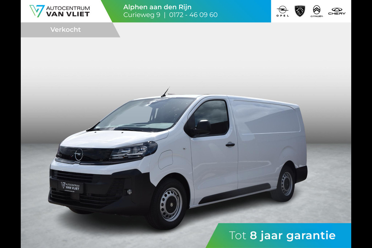 Opel Vivaro Electric L3 75 kWh | tot 8 jaar garantie | laadruimtebetimmering | Dodehoek detectie | navi incl. Apple Carplay | camera | parkeersensoren voor & achter | Comfort scheidingswand | rijklaarprijs |
