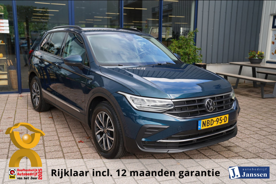 Volkswagen Tiguan 1.5 TSI Life Business|Prijs rijklaar incl. 12 mnd garantie|Stoel/stuurverwarming Camera LMV PDC Carplay DAB