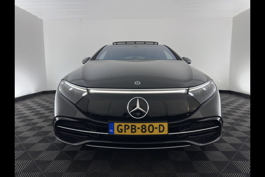 Mercedes-Benz EQS 450+ Luxury Line 108 kWh (3-Fase-22kW) (INCL-BTW) Aut. *PANO | HEAD-UP | LEATHER | FULL-LED | BURMESTER | MEMORY-PACK | ADAPTIVE-CRUISE | BLIND-SPOT | TOP-VIEW | HEATED-COMFORTSEATS | DIGI-COCKPIT | AMBIENT-LIGHT | 20''ALU*