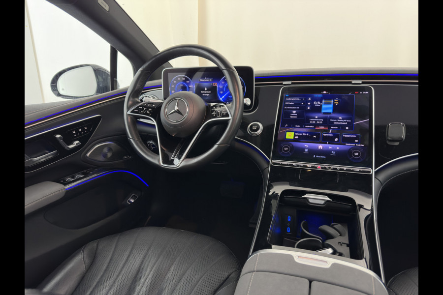 Mercedes-Benz EQS 450+ Luxury Line 108 kWh (3-Fase-22kW) (INCL-BTW) Aut. *PANO | HEAD-UP | LEATHER | FULL-LED | BURMESTER | MEMORY-PACK | ADAPTIVE-CRUISE | BLIND-SPOT | TOP-VIEW | HEATED-COMFORTSEATS | DIGI-COCKPIT | AMBIENT-LIGHT | 20''ALU*