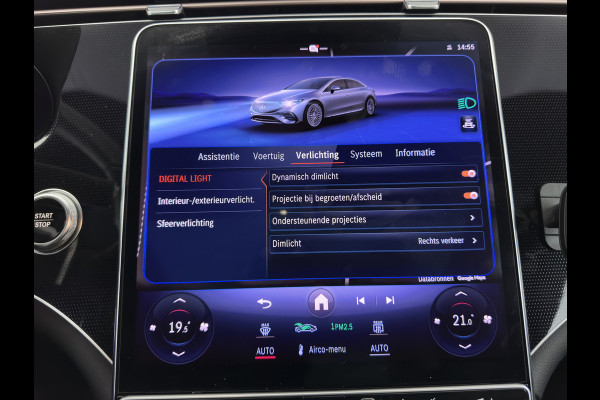 Mercedes-Benz EQS 450+ Luxury Line 108 kWh (3-Fase-22kW) (INCL-BTW) Aut. *PANO | HEAD-UP | LEATHER | FULL-LED | BURMESTER | MEMORY-PACK | ADAPTIVE-CRUISE | BLIND-SPOT | TOP-VIEW | HEATED-COMFORTSEATS | DIGI-COCKPIT | AMBIENT-LIGHT | 20''ALU*