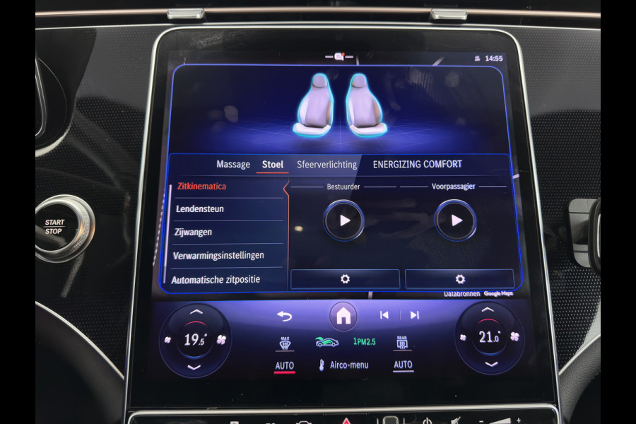 Mercedes-Benz EQS 450+ Luxury Line 108 kWh (3-Fase-22kW) (INCL-BTW) Aut. *PANO | HEAD-UP | LEATHER | FULL-LED | BURMESTER | MEMORY-PACK | ADAPTIVE-CRUISE | BLIND-SPOT | TOP-VIEW | HEATED-COMFORTSEATS | DIGI-COCKPIT | AMBIENT-LIGHT | 20''ALU*