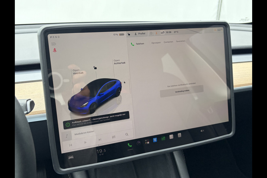 Tesla Model 3 Standard RWD Plus 60 kWh Autopilot Leer Camera Elek.Klep Orig.NL Incl.BTW