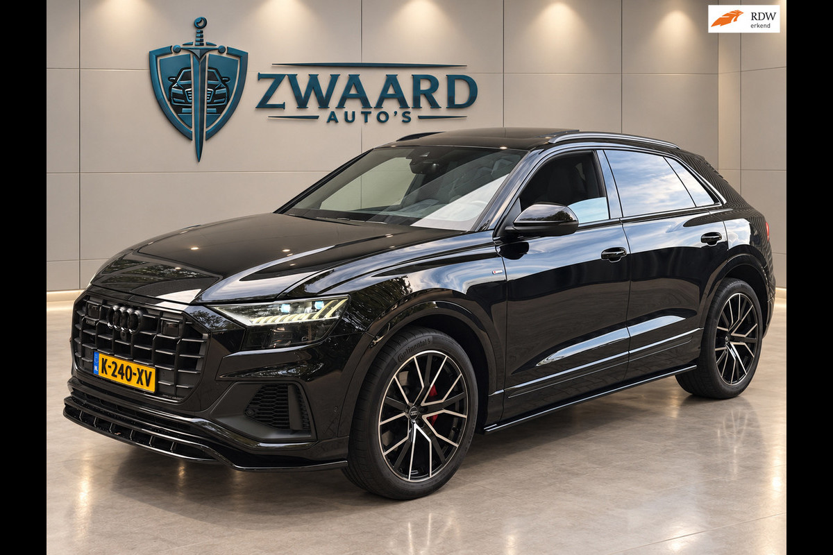Audi Q8 55 TFSI quattro Pro Line Plus S l Maxton l B&O l Matrix LED l Pano l RS Stoelen+Massage l Camera l