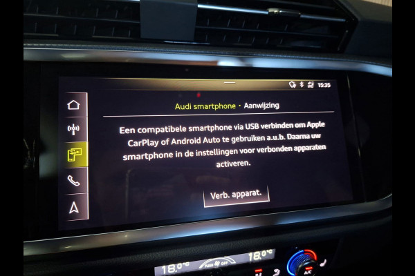 Audi Q3 35 TFSI S edition | Clima| Pano | Camera | Navi | Stoelverwarming |