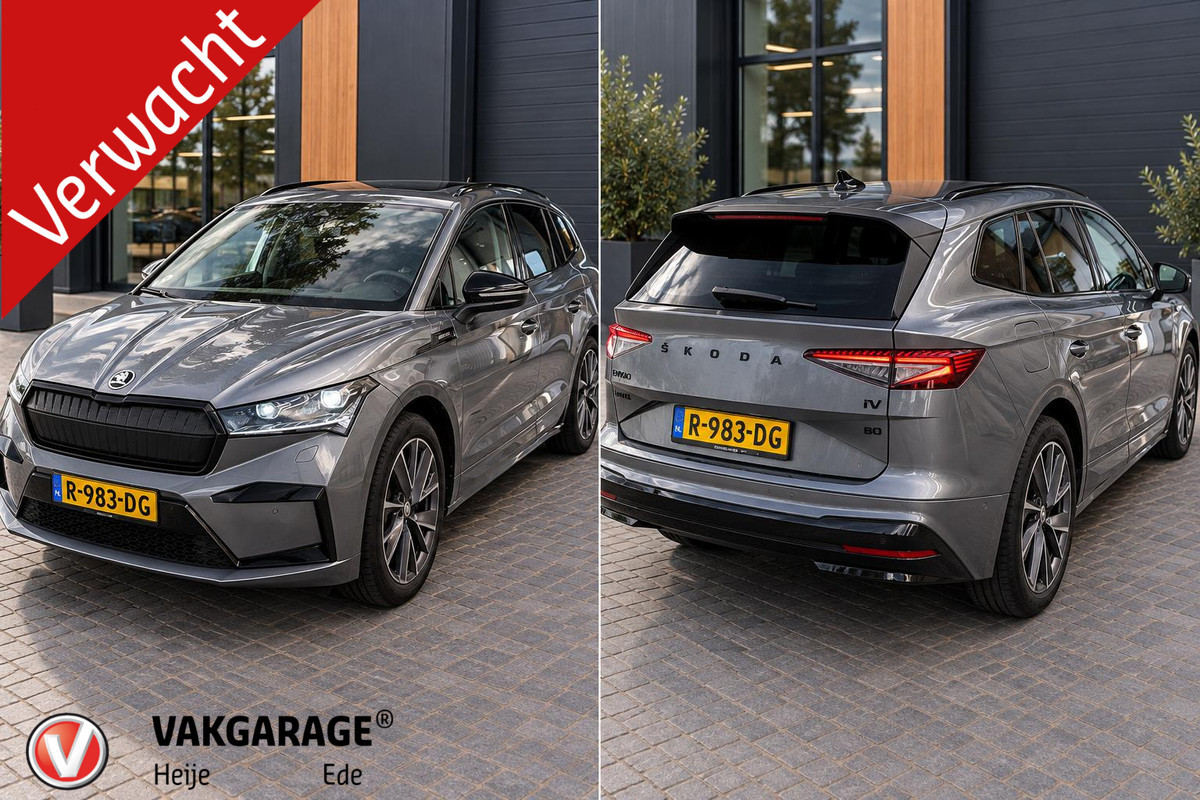 Škoda ENYAQ iV 80 Sportline | SOH 97% | Camera | NL-Auto | Zware Accu |