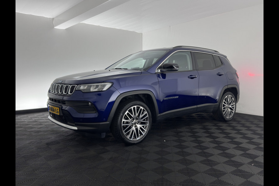 Jeep Compass 4xe 190 Plug-in Hybrid Electric Limited Lease Ed. (INCL-BTW) *LEATHER-FABRIC | FULL-LED | ADAPTIVE-CRUISE | CAMERA | CARPLAY | BLIND-SPOT | KEYLESS | DAB+ | DIGI-COCKPIT | PRIVACY-GLASS | COMFORT-SEATS | 19''ALU | TOWBAR*