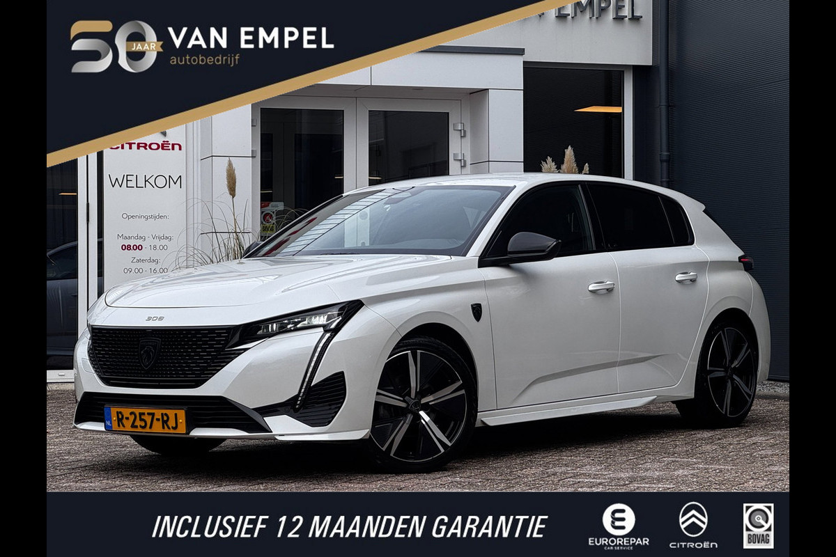 Peugeot 308 1.2 PureTech GT | NL-Auto | Camera | Matrix-LED | Leder-Alcantara | Virtual Cockpit | Navigatie