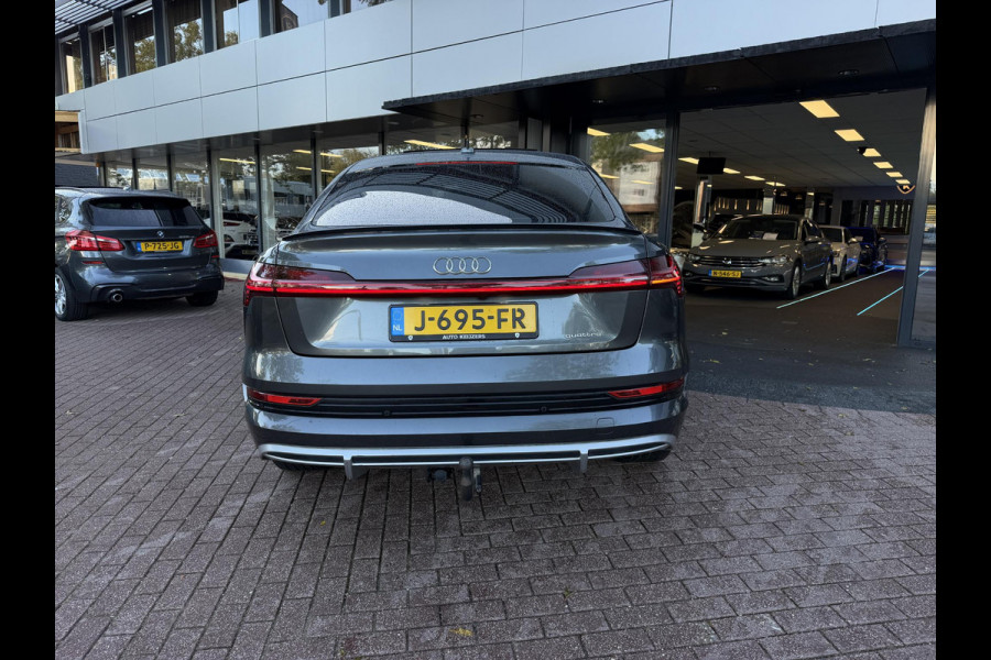 Audi e-tron Sportback 50 quattro S edition 71 kWh S-line Pano Trekhaak Matrx LED DAB Camera LM "21 SOH 87