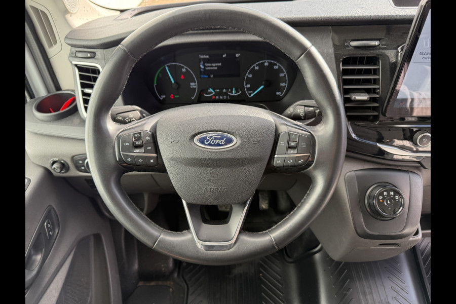 Ford E-Transit 68kWh 184PK L3H2 317km WLTP BEV Snelladen 360° Camera Cruise control Climate control Carplay Navigatie Parkeersensoren