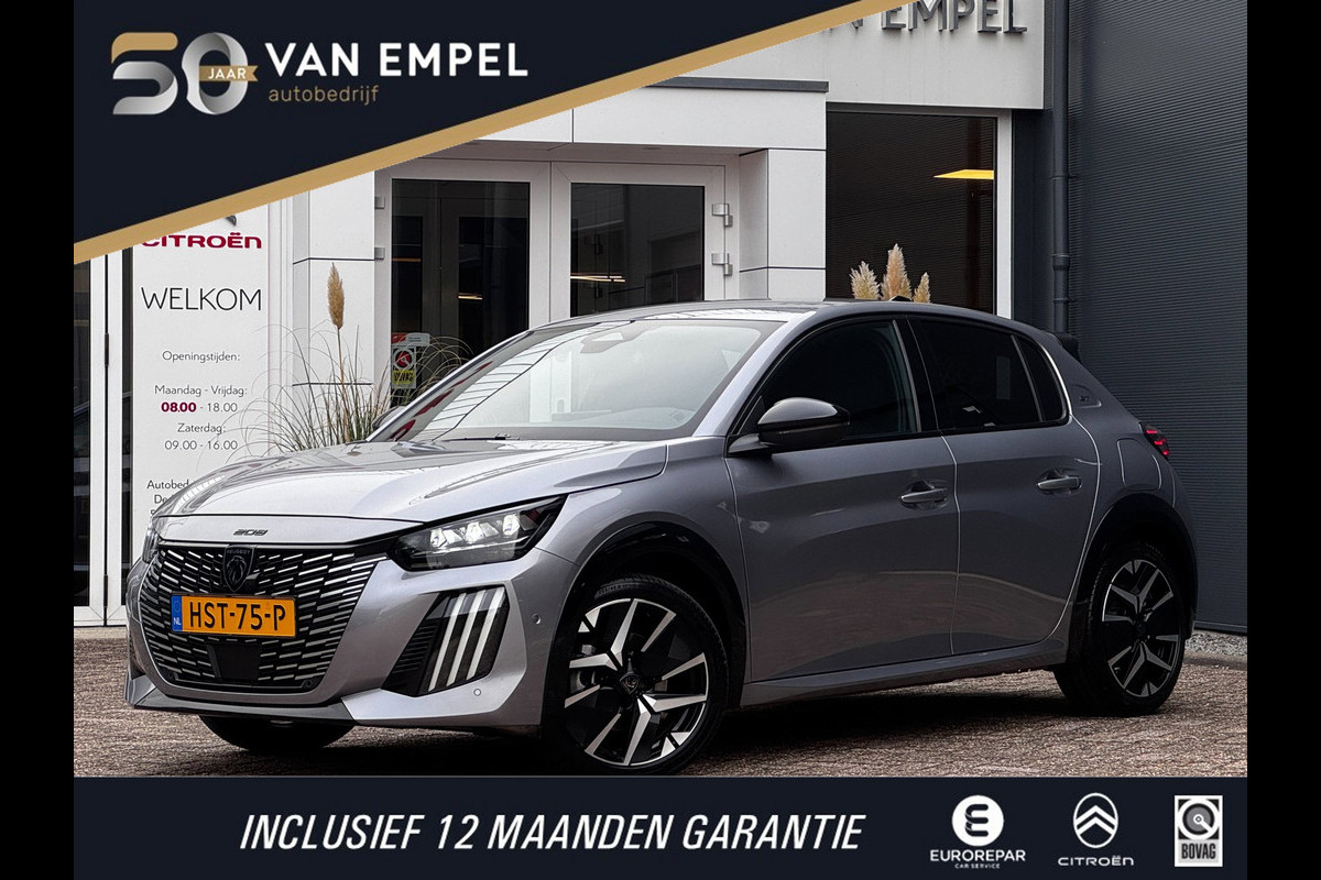 Peugeot 208 1.2 Hybrid 145 e-DCS6 GT | NL-Auto | 360 Camera | Navigatie | Adaptive Cruise | Automaat | Virtual Cockpit