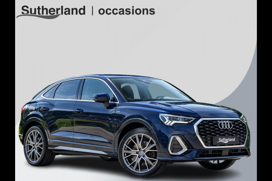 Audi Q3 Sportback 45 TFSI e S Line 245 PK | S-line | Elektrische Klep | Lederen bekleding | SOH 91% | Audi Sporten Velgen |  Stoelverwarming | Camera | LED | DAB | Virtual Cockpit |