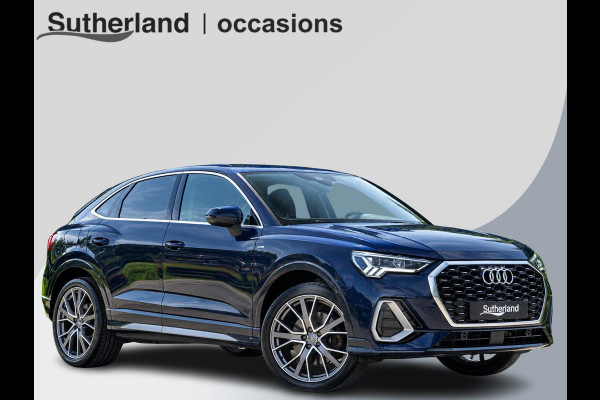 Audi Q3 Sportback 45 TFSI e S Line 245 PK | S-line | Elektrische Klep | Lederen bekleding | SOH 91% | Audi Sporten Velgen |  Stoelverwarming | Camera | LED | DAB | Virtual Cockpit |