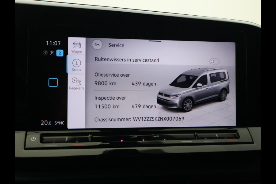 Volkswagen Caddy Cargo 2.0 TDI DSG AUT. 1st EDITION + VIRTUAL COCKPIT | ADAPTIVE CRUISE | TREKHAAK | LED