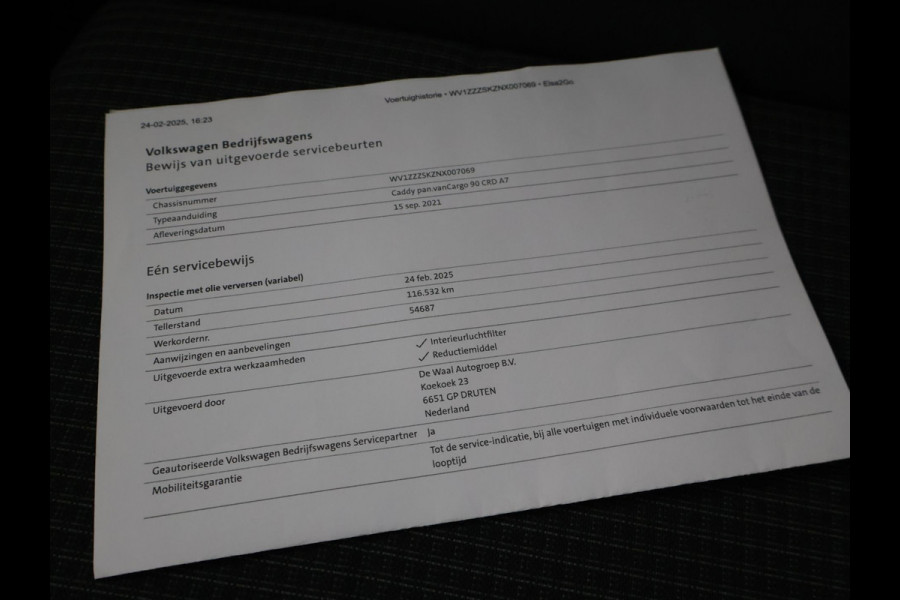 Volkswagen Caddy Cargo 2.0 TDI DSG AUT. 1st EDITION + VIRTUAL COCKPIT | ADAPTIVE CRUISE | TREKHAAK | LED