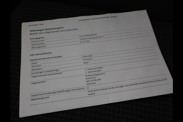 Volkswagen Caddy Cargo 2.0 TDI DSG AUT. 1st EDITION + VIRTUAL COCKPIT | ADAPTIVE CRUISE | TREKHAAK | LED