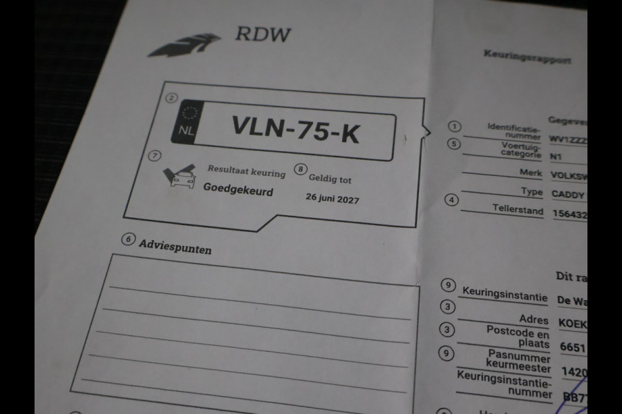 Volkswagen Caddy Cargo 2.0 TDI DSG AUT. 1st EDITION + VIRTUAL COCKPIT | ADAPTIVE CRUISE | TREKHAAK | LED