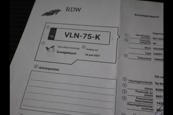 Volkswagen Caddy Cargo 2.0 TDI DSG AUT. 1st EDITION + VIRTUAL COCKPIT | ADAPTIVE CRUISE | TREKHAAK | LED