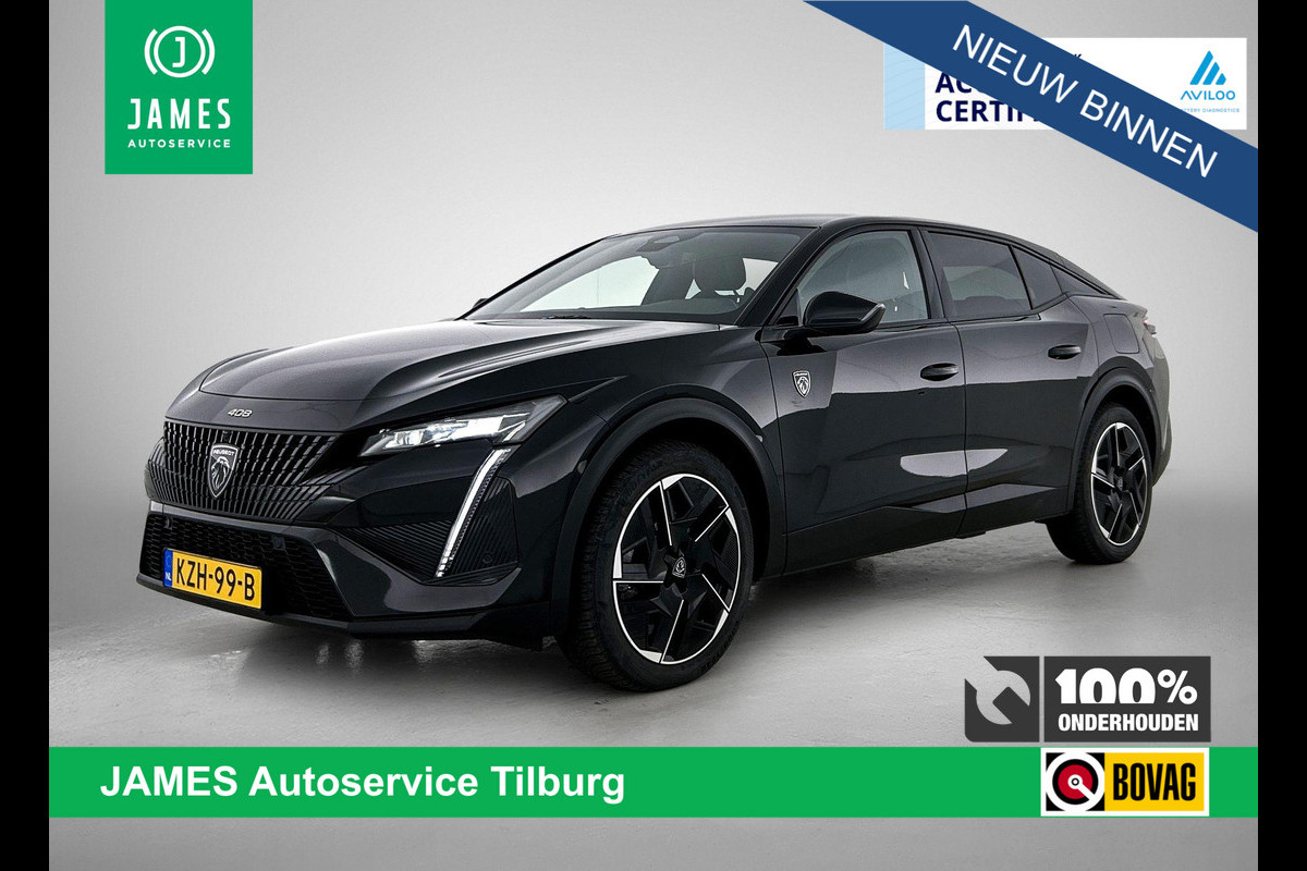 Peugeot 408 1.6 HYbrid 225 GT 3D-VIRTUAL | 360-CAMERA | AD-CRUISE | EL-ACHTERKLEP