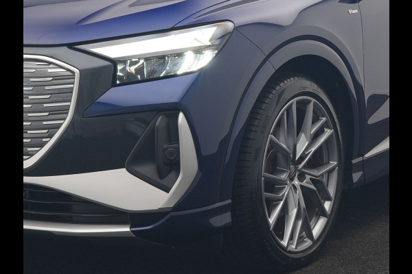 Audi Q4 e-tron 35 2x S Line 55 kWh 170pk | Panodak | Adaptive Cruise | Lederen Sportstoelen & Stuur Verwarmd | Camera | Keyless | 21"L.M | Navigatie | DAB |