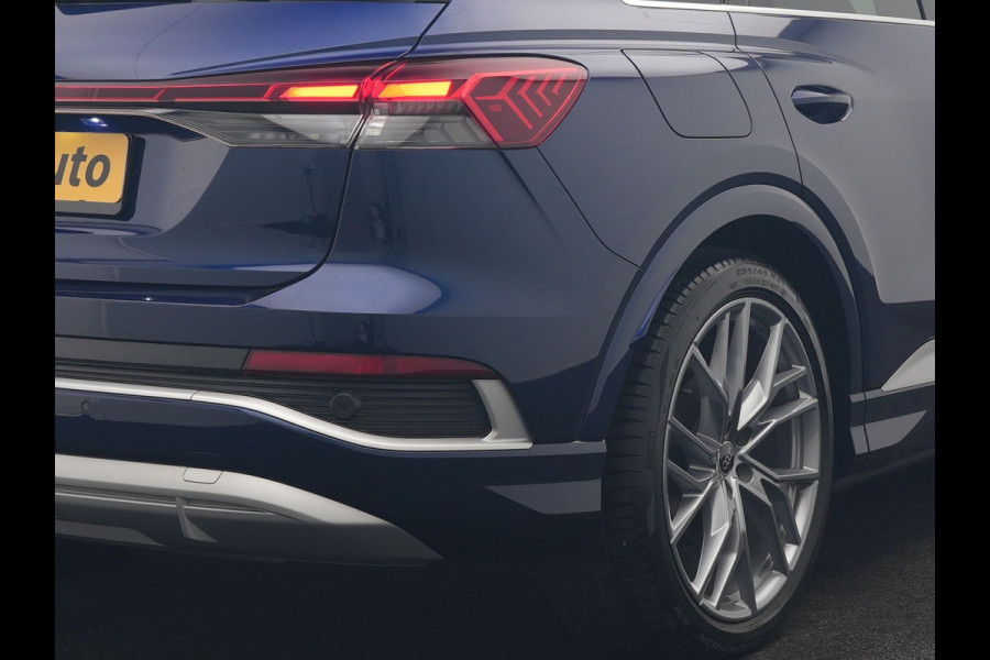 Audi Q4 e-tron 35 2x S Line 55 kWh 170pk | Panodak | Adaptive Cruise | Lederen Sportstoelen & Stuur Verwarmd | Camera | Keyless | 21"L.M | Navigatie | DAB |