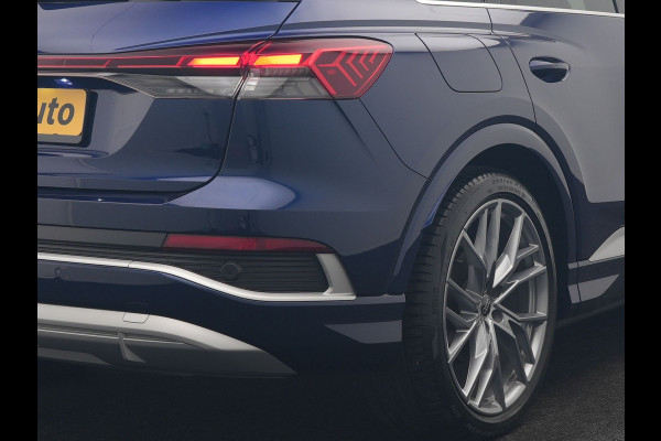 Audi Q4 e-tron 35 2x S Line 55 kWh 170pk | Panodak | Adaptive Cruise | Lederen Sportstoelen & Stuur Verwarmd | Camera | Keyless | 21"L.M | Navigatie | DAB |