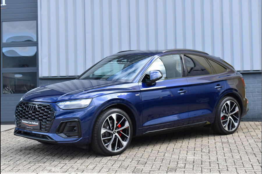Audi Q5 Sportback 55 TFSI e S-Line 367 Pk Competition RS Leder Luchtvering Matrix Oled Keyless 21 Inch SQ5