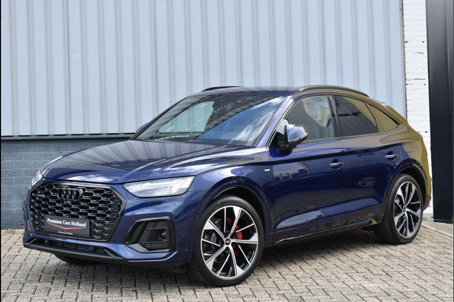 Audi Q5 Sportback 55 TFSI e S-Line 367 Pk Competition RS Leder Luchtvering Matrix Oled Keyless 21 Inch SQ5