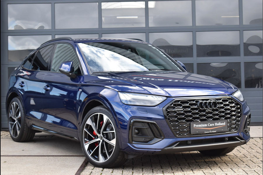Audi Q5 Sportback 55 TFSI e S-Line 367 Pk Competition RS Leder Luchtvering Matrix Oled Keyless 21 Inch SQ5