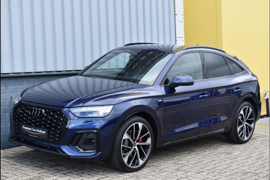 Audi Q5 Sportback 55 TFSI e S-Line 367 Pk Competition RS Leder Luchtvering Matrix Oled Keyless 21 Inch SQ5