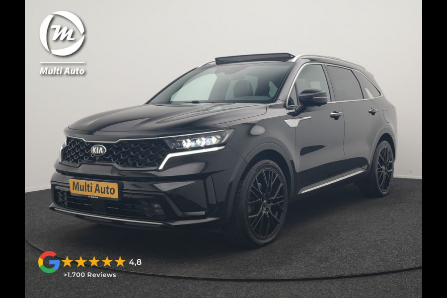 Kia Sorento 1.6 T-GDI 4WD ExecutiveLine PHEV 265pk Dealer O.H. | SOH 97,2% | Trekhaak Afn. | Panodak | Adaptive Cruise | Head Up | 360 Camera | Bose Audio | Lederen Sportstoelen Memory & Ventilatie | BLIS | Keyless | Stoelen & Stuur Verwarmd | Apple Carp Plug In Hybrid |