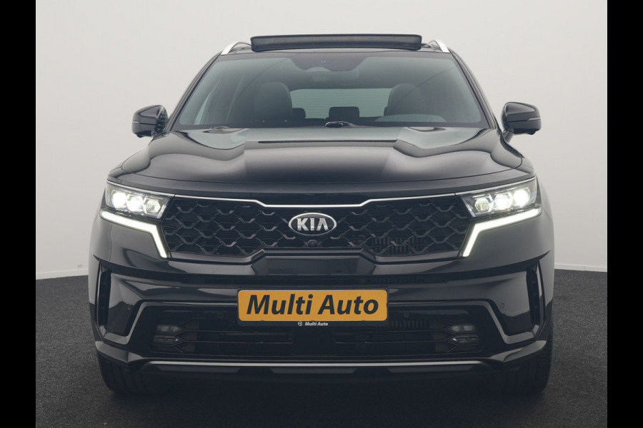 Kia Sorento 1.6 T-GDI 4WD ExecutiveLine PHEV 265pk Dealer O.H. | SOH 97,2% | Trekhaak Afn. | Panodak | Adaptive Cruise | Head Up | 360 Camera | Bose Audio | Lederen Sportstoelen Memory & Ventilatie | BLIS | Keyless | Stoelen & Stuur Verwarmd | Apple Carp Plug In Hybrid |