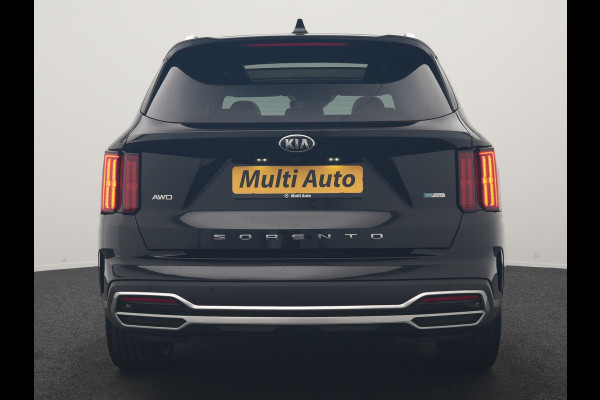 Kia Sorento 1.6 T-GDI 4WD ExecutiveLine PHEV 265pk Dealer O.H. | SOH 97,2% | Trekhaak Afn. | Panodak | Adaptive Cruise | Head Up | 360 Camera | Bose Audio | Lederen Sportstoelen Memory & Ventilatie | BLIS | Keyless | Stoelen & Stuur Verwarmd | Apple Carp Plug In Hybrid |