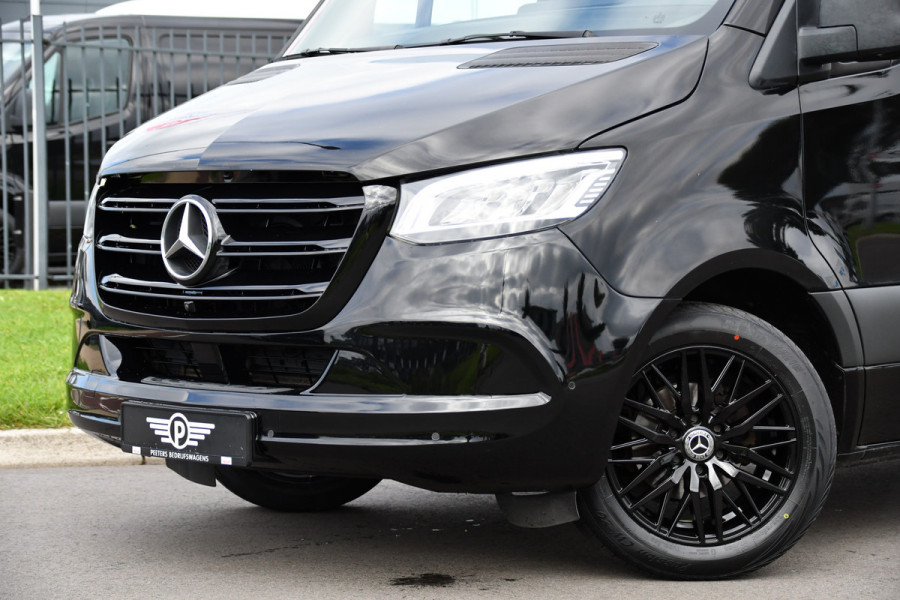 Mercedes-Benz Sprinter 316 RWD 2.2 CDI L2H2 Black Edition Adaptieve Cruise, 360 Camera, Carplay, LED, Stoelverwarming, Trekhaak, Sensoren, Automaat, Uniek!