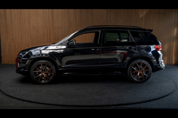 CUPRA Ateca 2.0 TSI 4DRIVE Panodak Virtual 360° Camera Leder/ Alcantara bekleding Navi ACC Climate C. Elektr. bedienbare achterklep PDC LM velgen Beats Audio systeem Elektr. bedienb. trekhaak